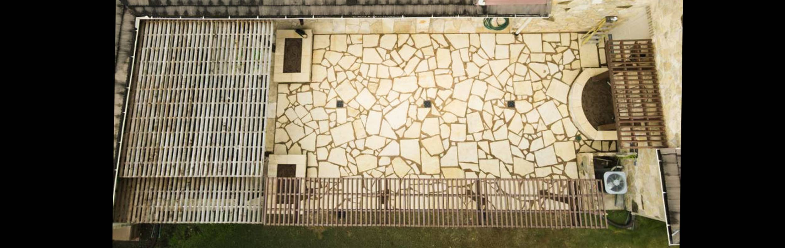 Lakeway, TX home with landscape installation by Thrive Landscape and Design